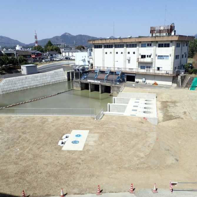 平成30年法川排水機場基盤整備工事