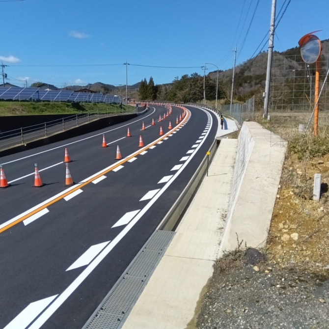 国道9号辻付加車線整備工事